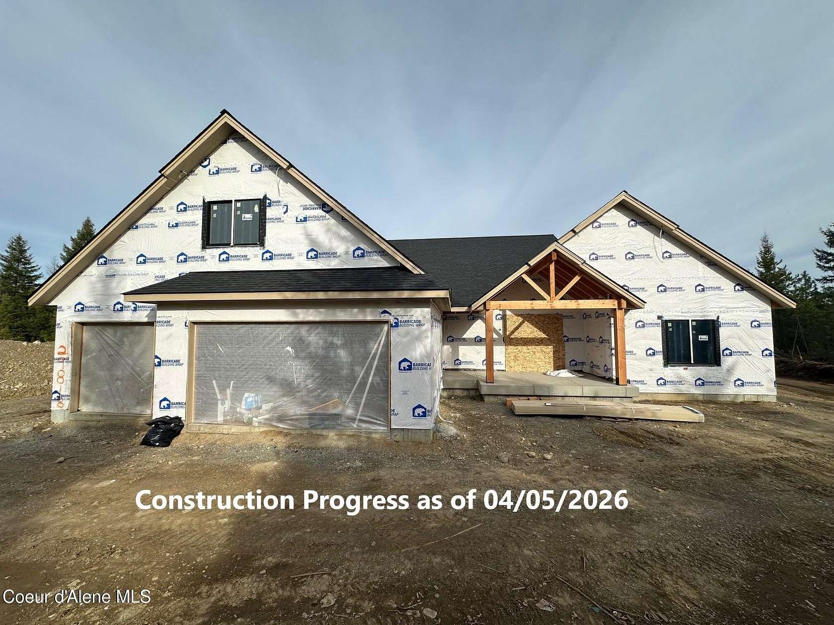 5 Acres of Land with Home for Sale in Athol, Idaho