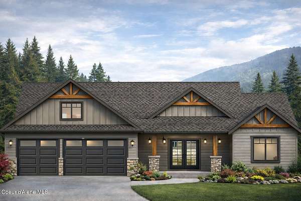 5 Acres of Residential Land with Home for Sale in Athol, Idaho