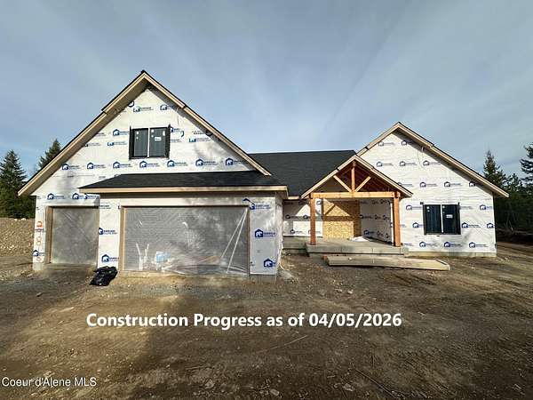 5 Acres of Land with Home for Sale in Athol, Idaho