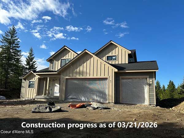 5 Acres of Land with Home for Sale in Athol, Idaho