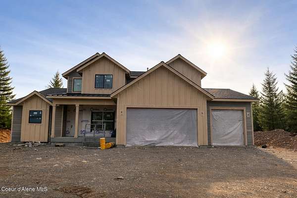 5 Acres of Land with Home for Sale in Athol, Idaho