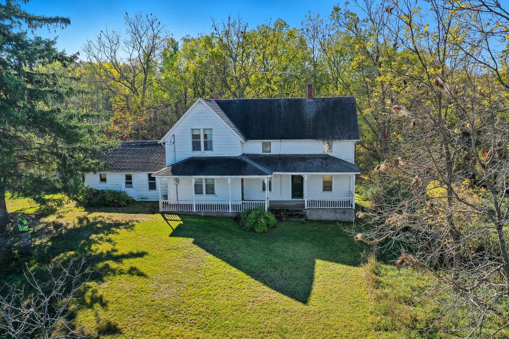 40 Acres of Land with Home for Sale in Six Lakes, Michigan