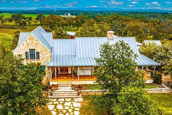 31.2 Acres of Agricultural Land with Home for Sale in Fredericksburg, Texas