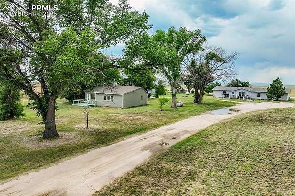 10 Acres of Residential Land with Home for Sale in Calhan, Colorado