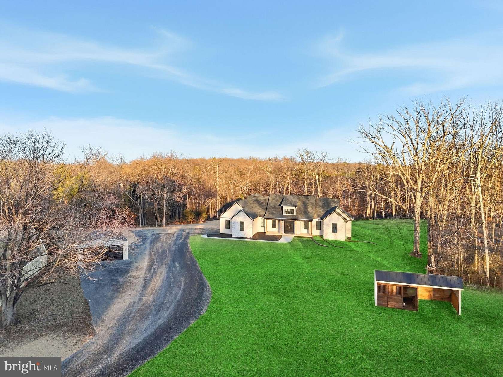 14 Acres of Land with Home for Sale in Culpeper, Virginia