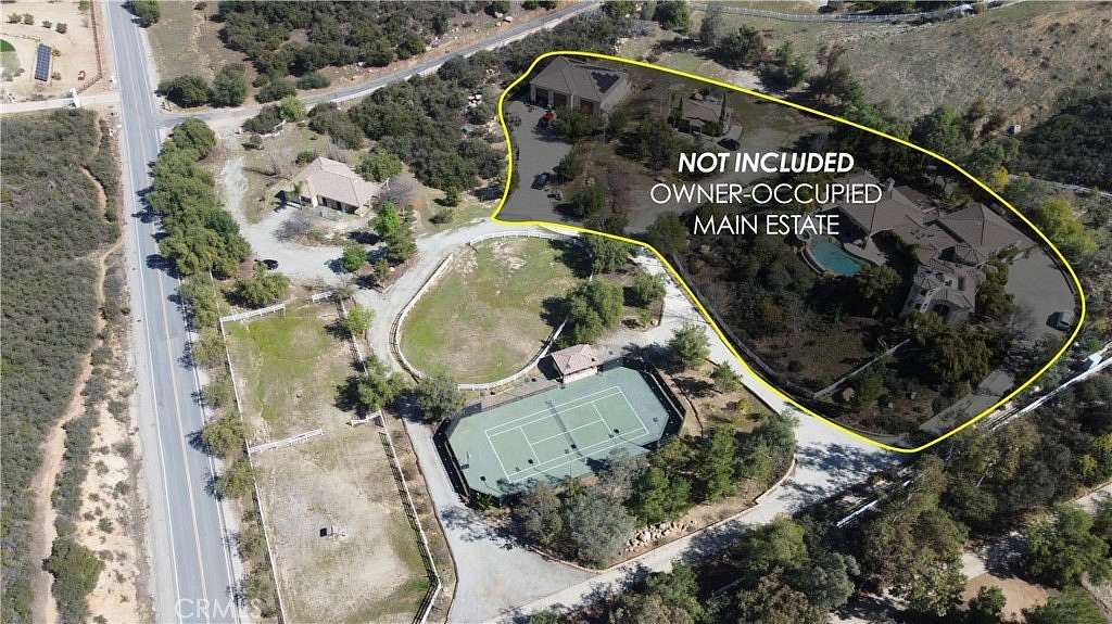 6.54 Acres of Residential Land with Home for Lease in Murrieta, California