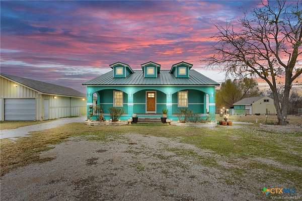 5 Acres of Land with Home for Sale in Coupland, Texas