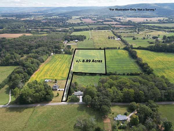 8.89 Acres of Agricultural Land for Sale in Winchester, Tennessee
