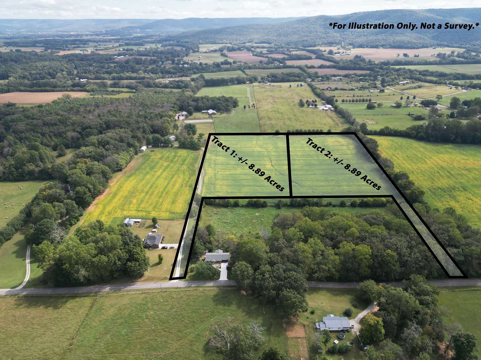 8.89 Acres of Agricultural Land for Sale in Winchester, Tennessee