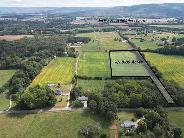8.89 Acres of Agricultural Land for Sale in Winchester, Tennessee