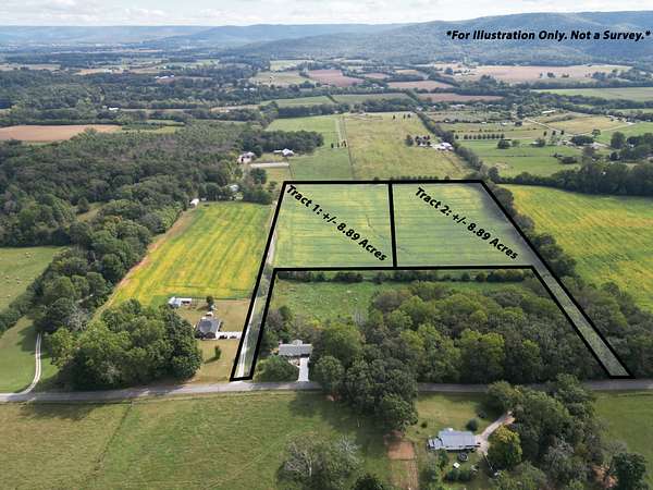 8.89 Acres of Agricultural Land for Sale in Winchester, Tennessee