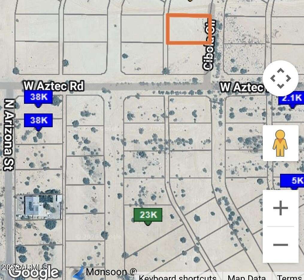 0.36 Acres of Residential Land for Sale in Eloy, Arizona
