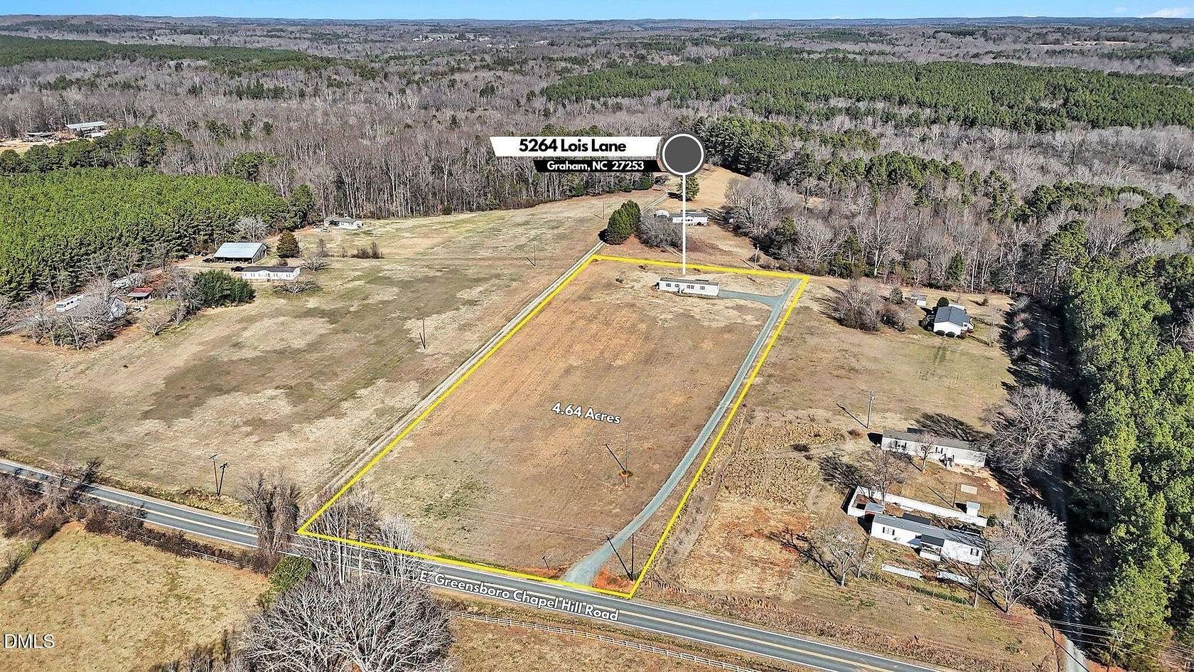 4.64 Acres of Residential Land for Sale in Graham, North Carolina