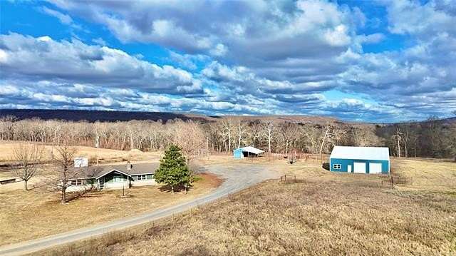 460 Acres of Land with Home for Sale in McAlester, Oklahoma