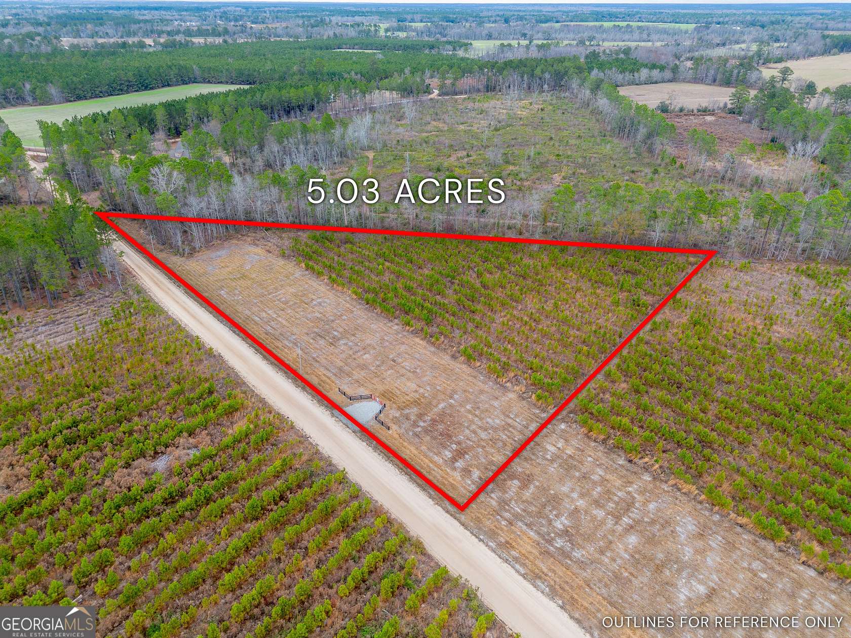 5 Acres of Agricultural Land for Sale in Brooklet, Georgia