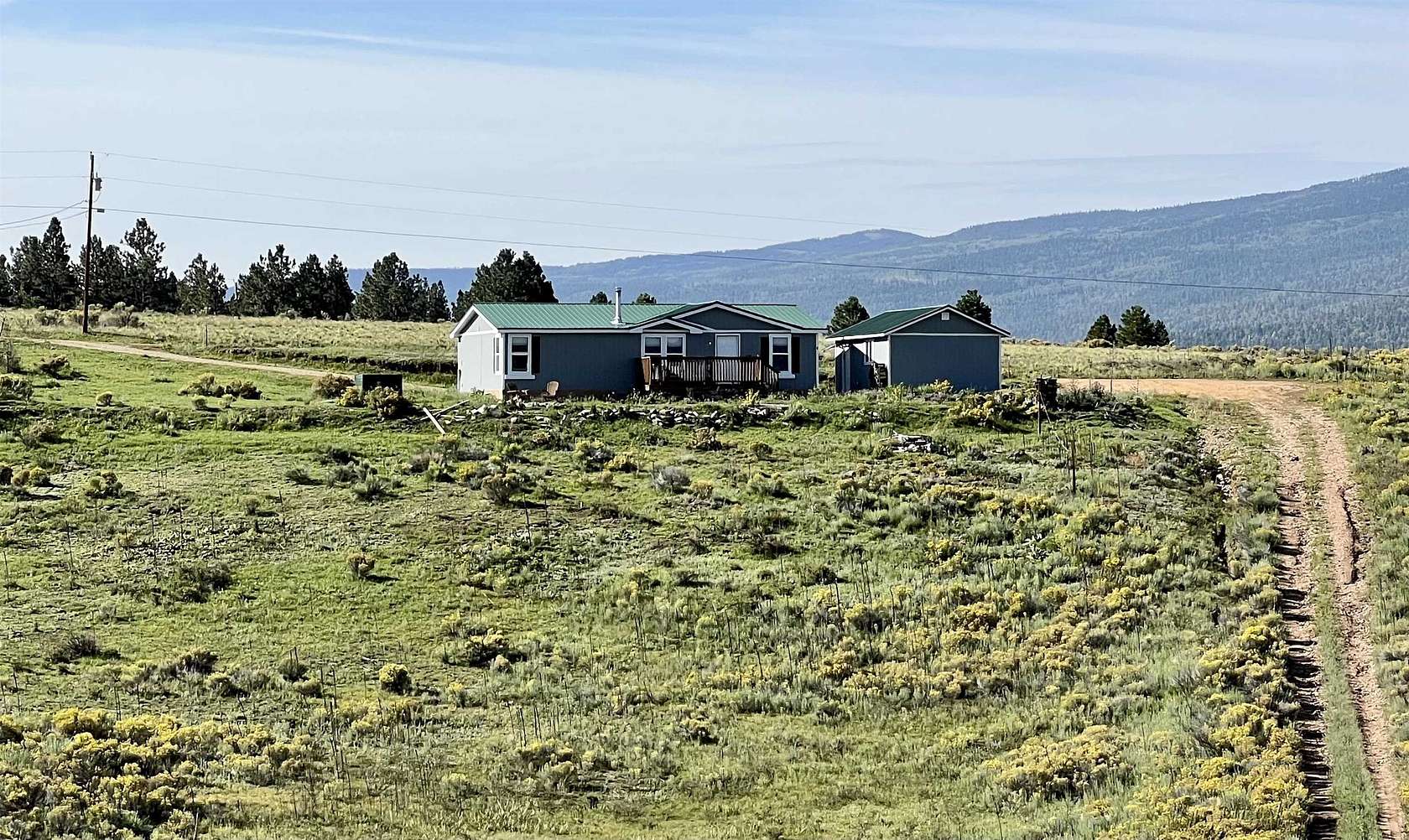 2 Acres of Residential Land with Home for Sale in Angel Fire, New Mexico