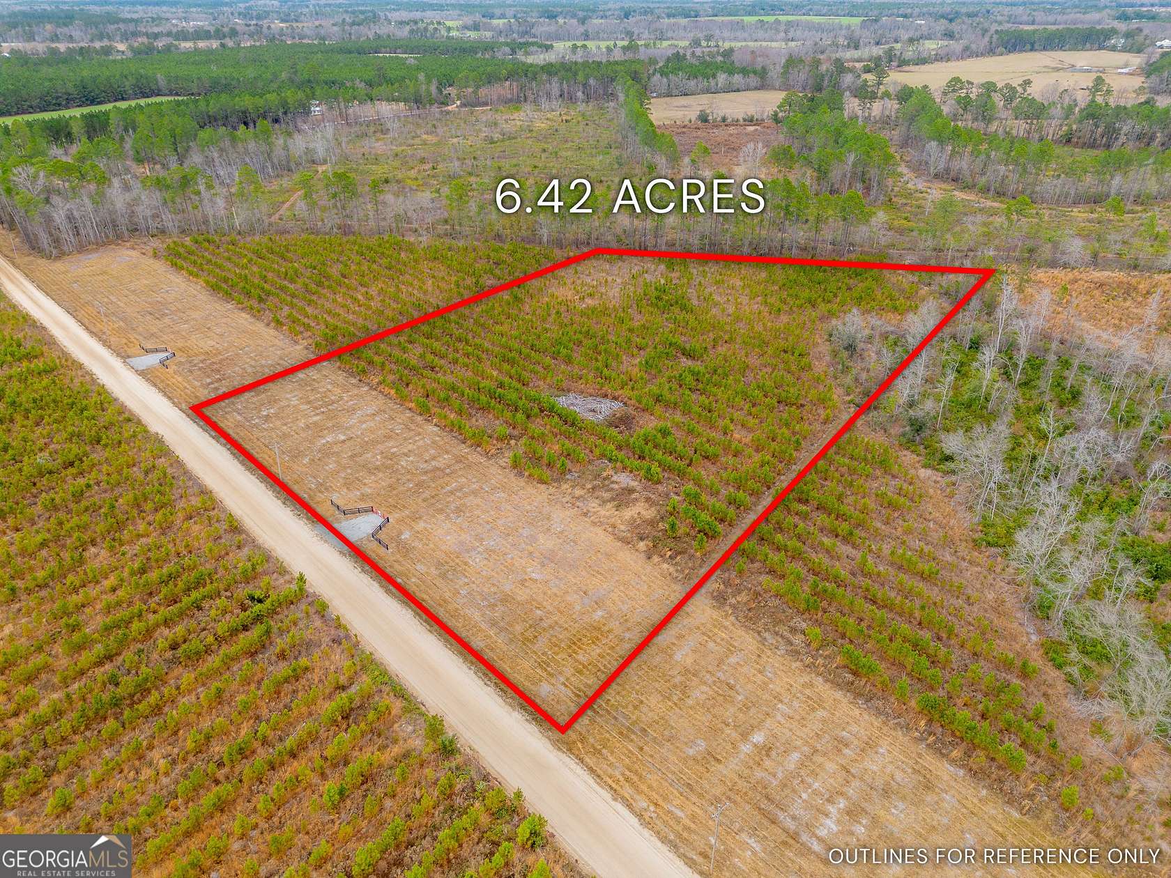 6.42 Acres of Agricultural Land for Sale in Brooklet, Georgia