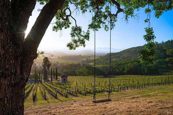 26.5 Acres of Land with Home for Sale in St. Helena, California