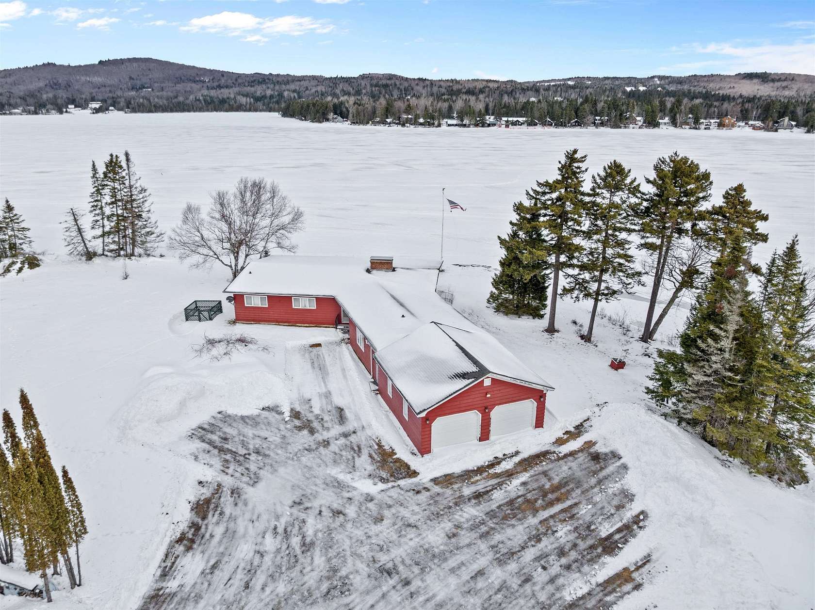 4 Acres of Land with Home for Sale in Pittsburg, New Hampshire