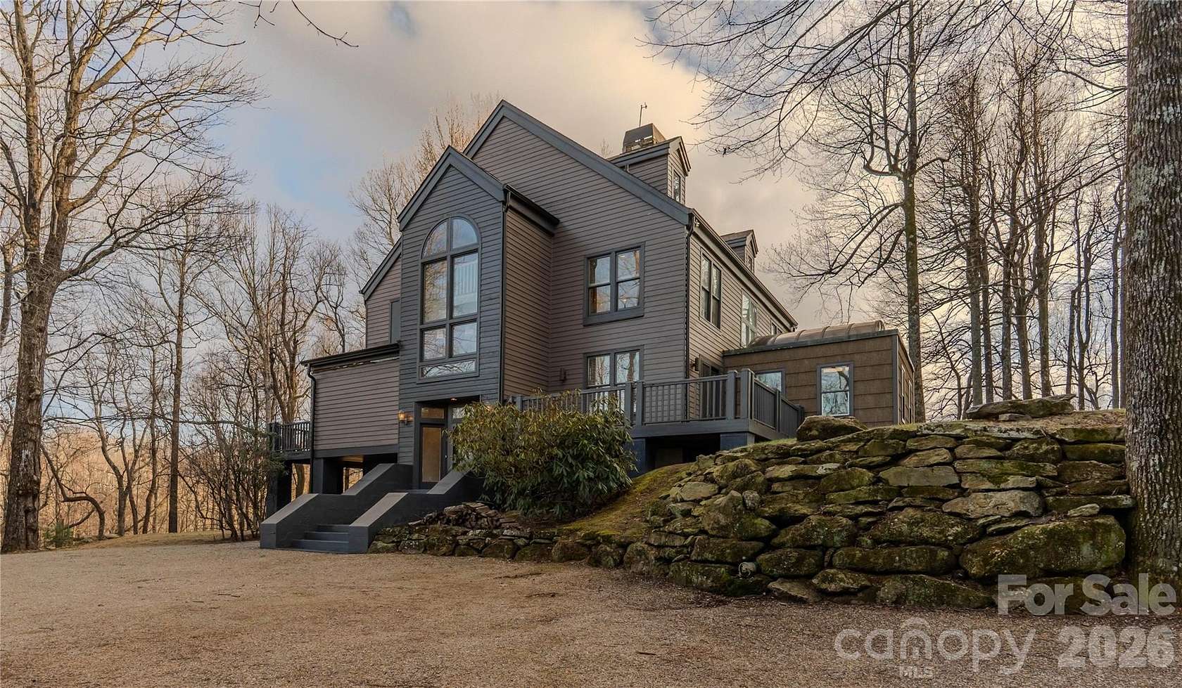 3 Acres of Residential Land with Home for Sale in Zirconia, North Carolina