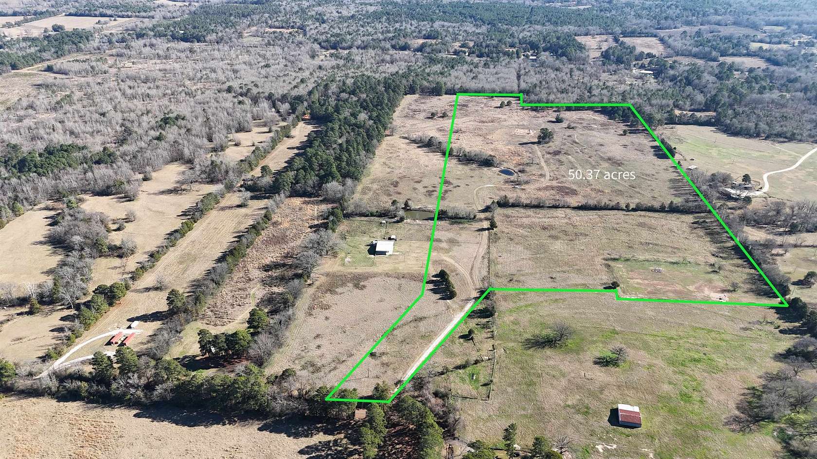 50.4 Acres of Land for Sale in Gilmer, Texas