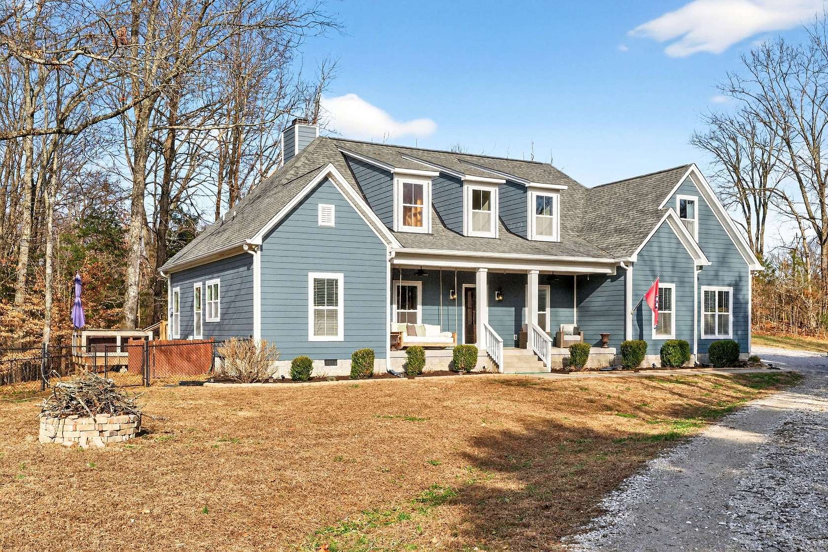 6.77 Acres of Land with Home for Sale in Spring Hill, Tennessee