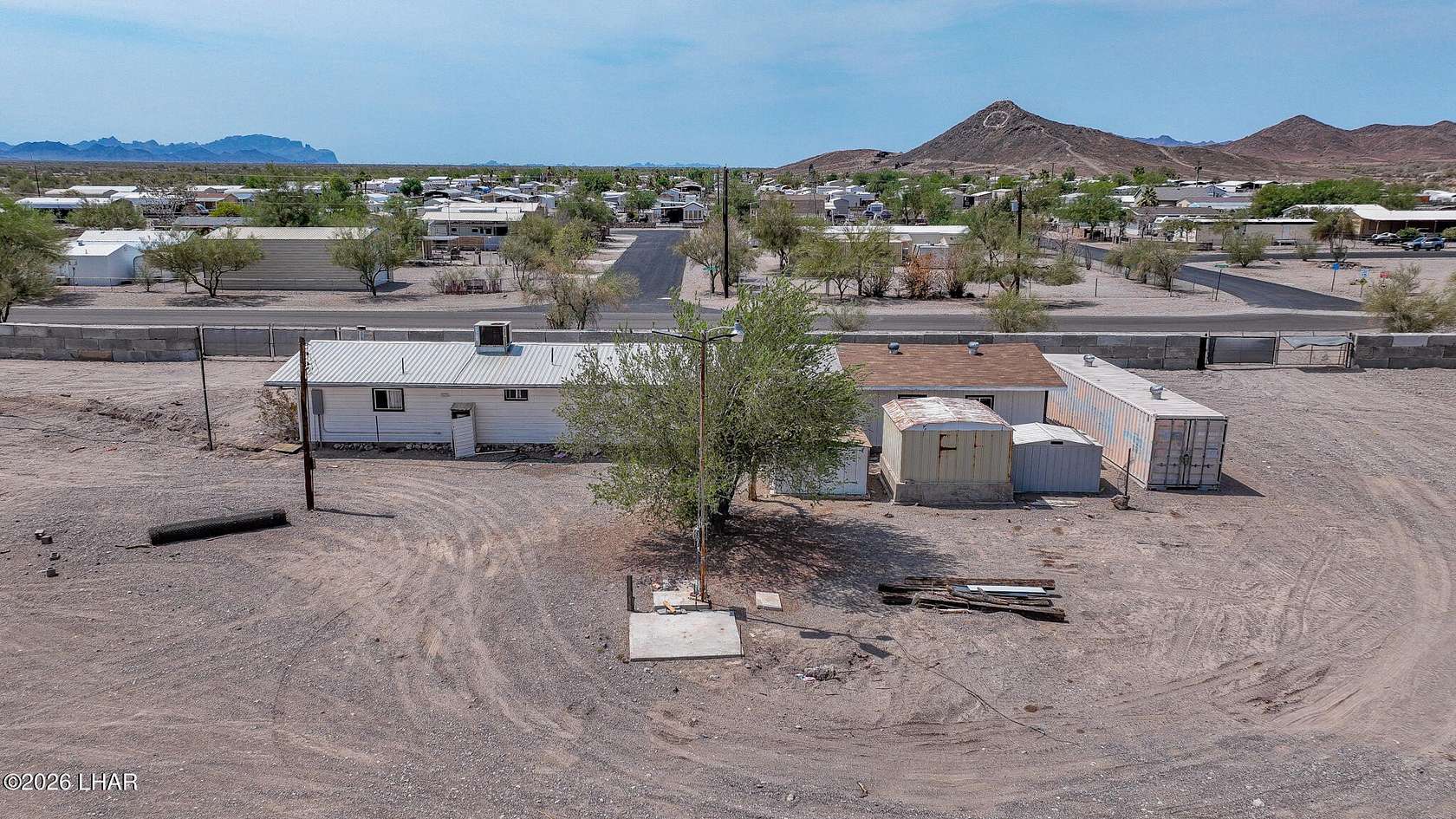 2.8 Acres of Land with Home for Sale in Quartzsite, Arizona