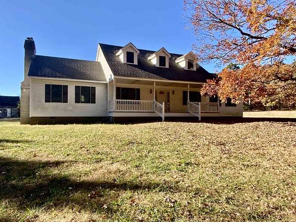 12 Acres of Land with Home for Sale in Tumbling Shoals, Arkansas