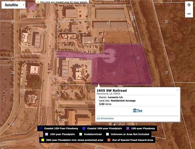 1 Acre of Commercial Land for Sale in Hammond, Louisiana