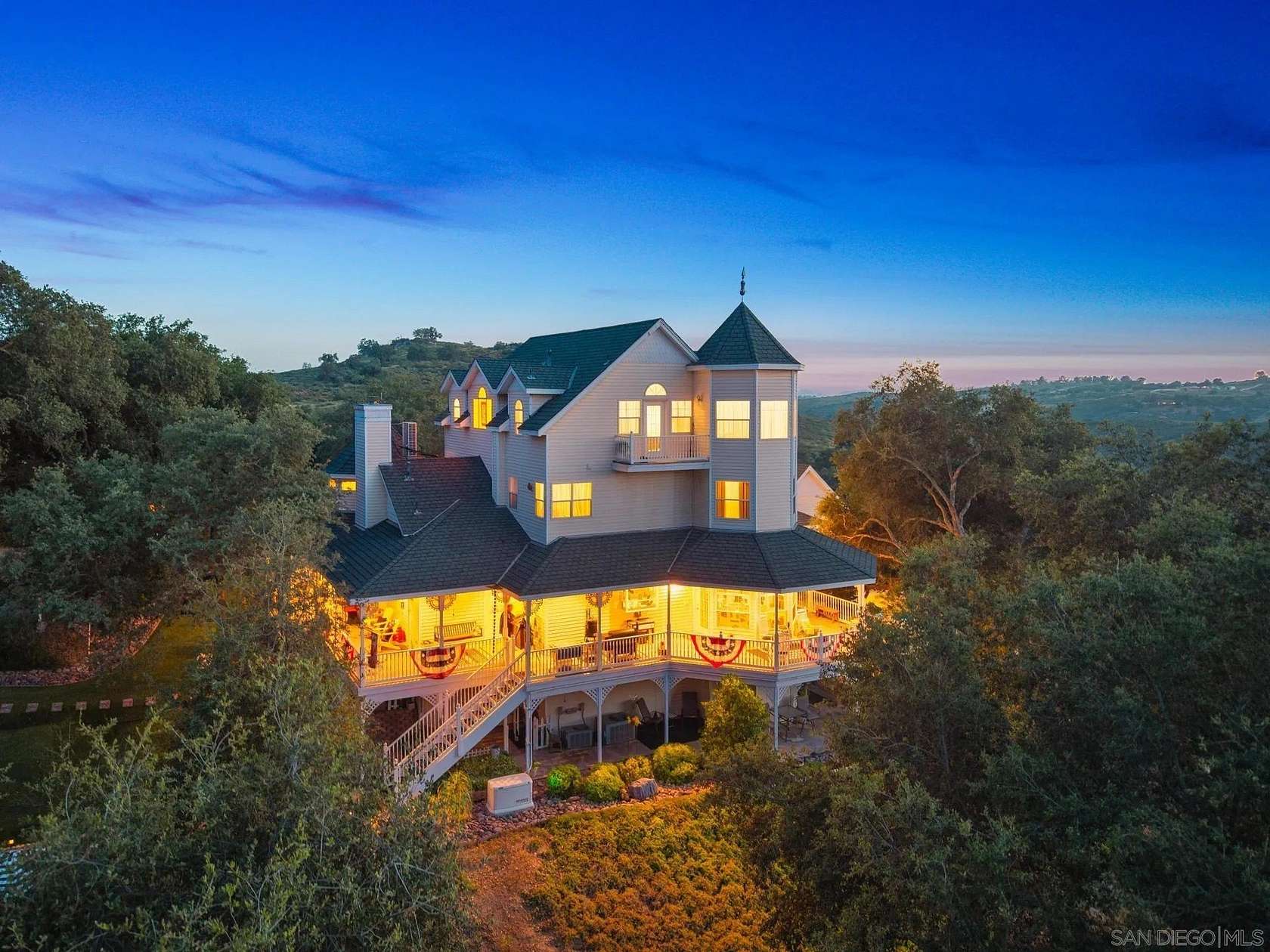 8.55 Acres of Residential Land with Home for Sale in Ramona, California