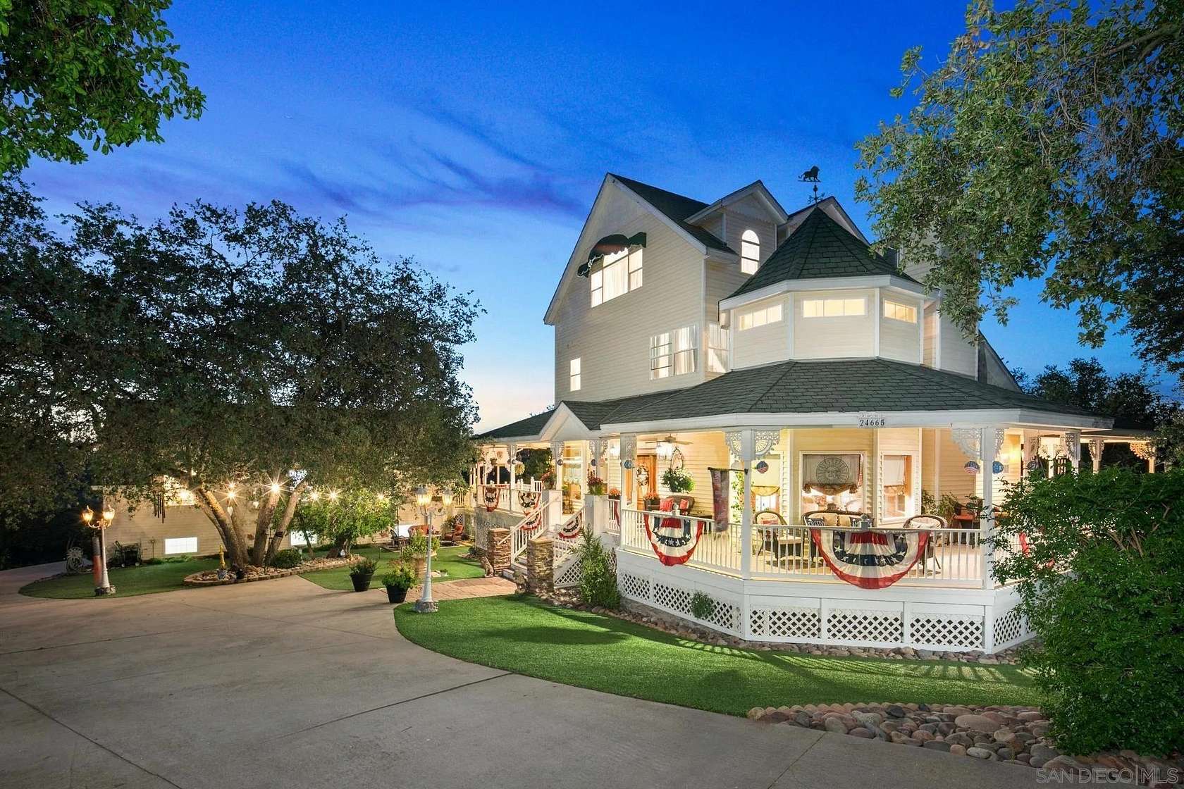 8.55 Acres of Land with Home for Sale in Ramona, California