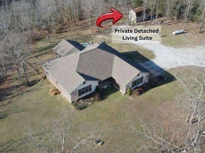 5 Acres of Residential Land with Home for Sale in Huntsville, Arkansas