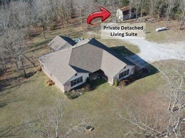 5 Acres of Residential Land with Home for Sale in Huntsville, Arkansas