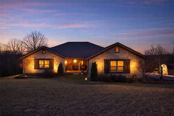 5 Acres of Land with Home for Sale in Huntsville, Arkansas