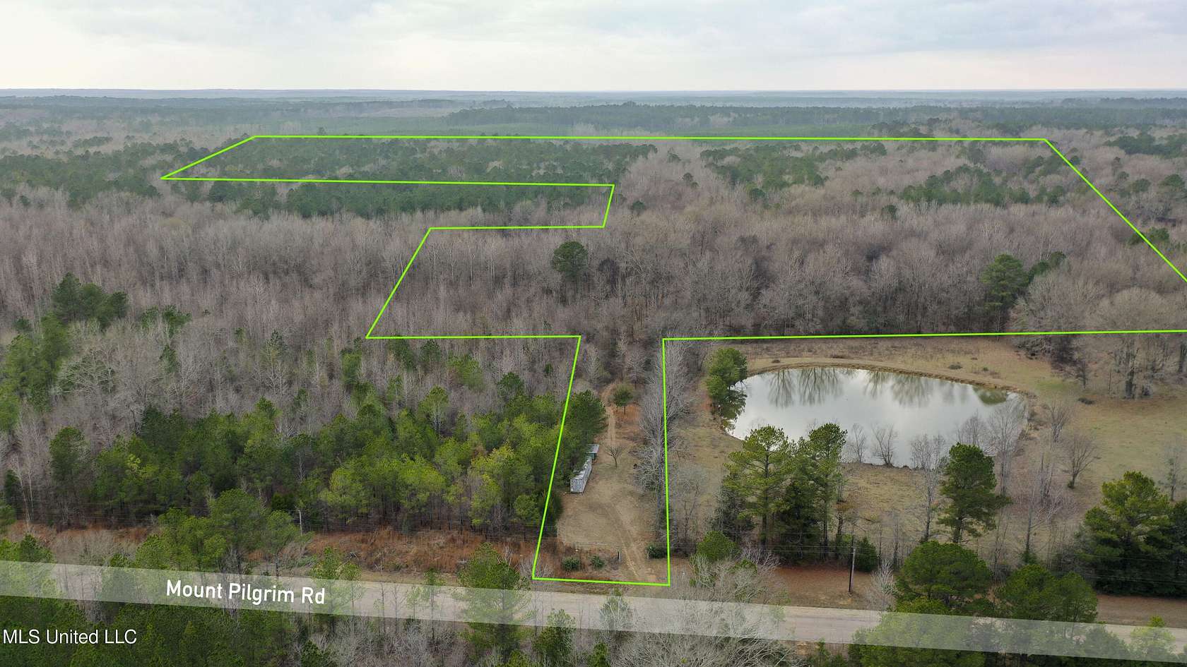 50 Acres of Recreational Land for Sale in Camden, Mississippi