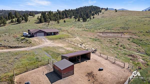21.2 Acres of Agricultural Land with Home for Sale in Boulder, Montana
