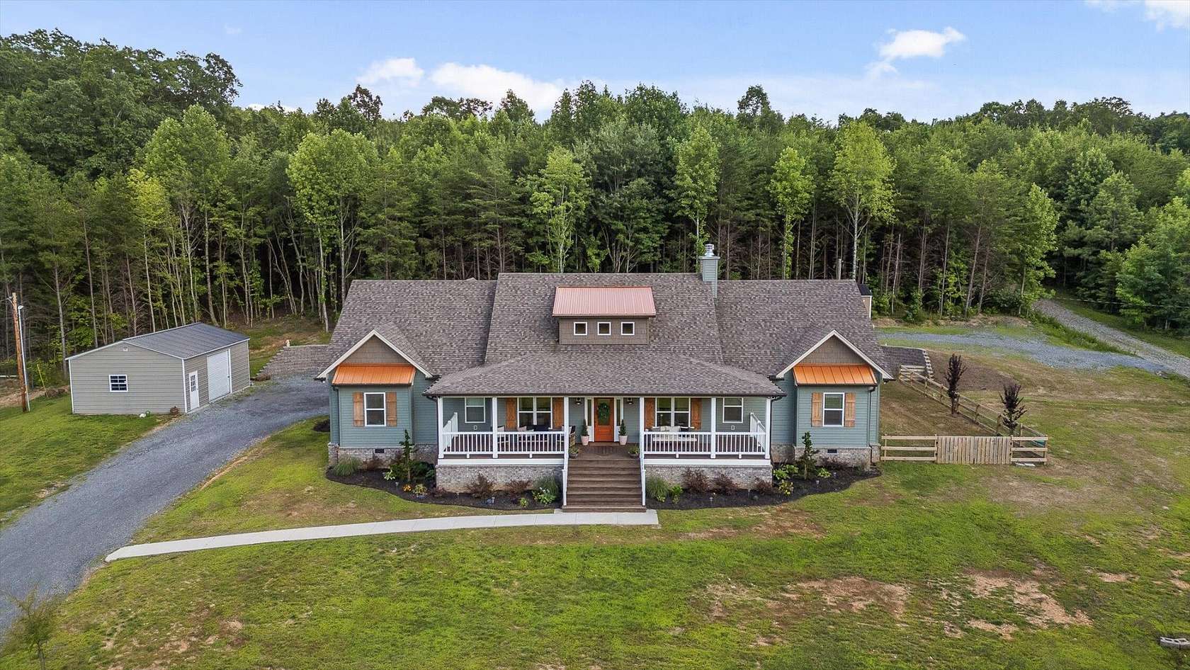 4 Acres of Residential Land with Home for Sale in Dunlap, Tennessee