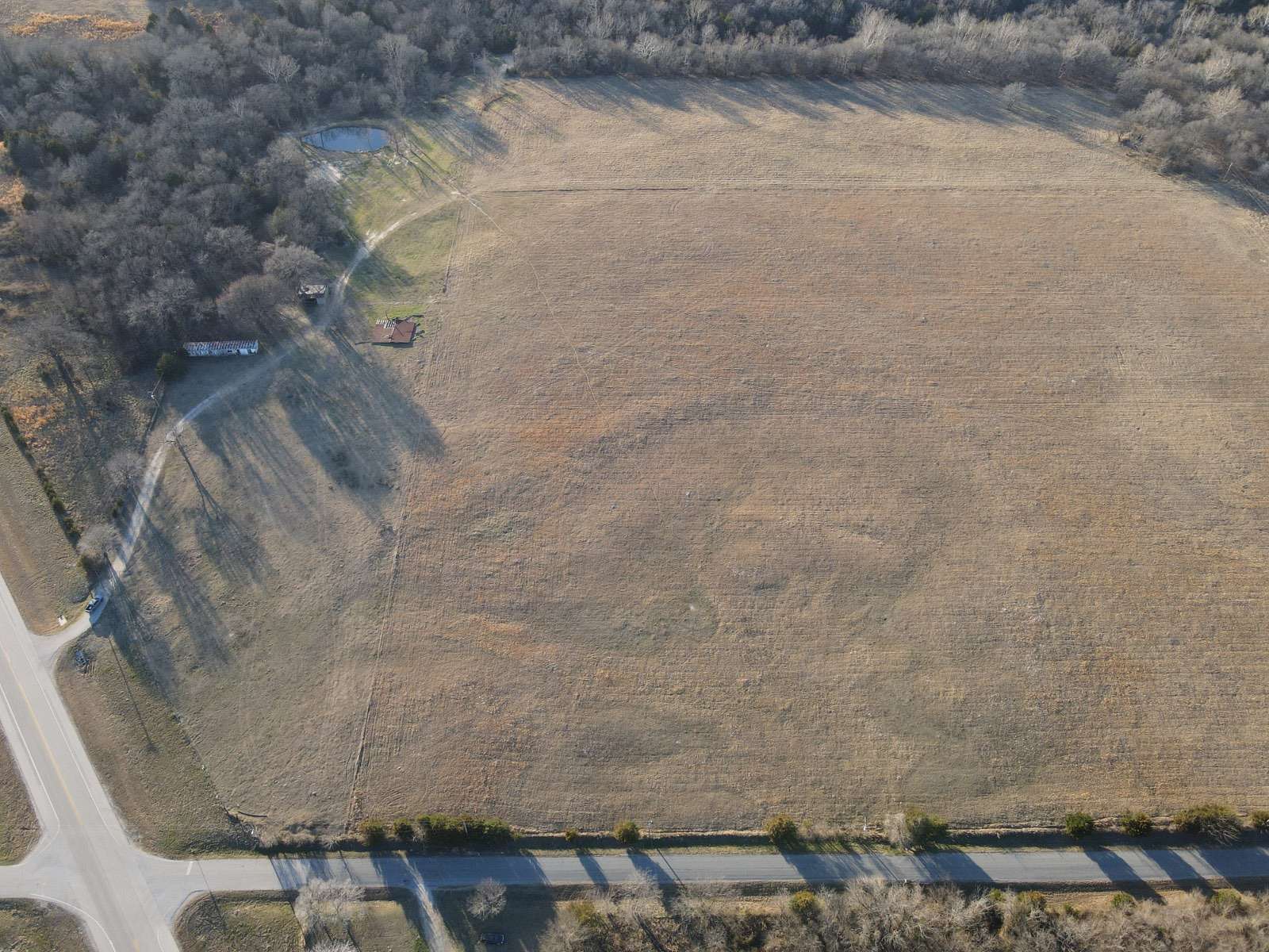 40 Acres of Agricultural & Residential Land for Sale in Wetumka, Oklahoma