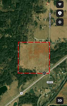 40 Acres of Agricultural Land for Sale in Wetumka, Oklahoma