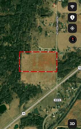 20 Acres of Agricultural Land for Sale in Wetumka, Oklahoma