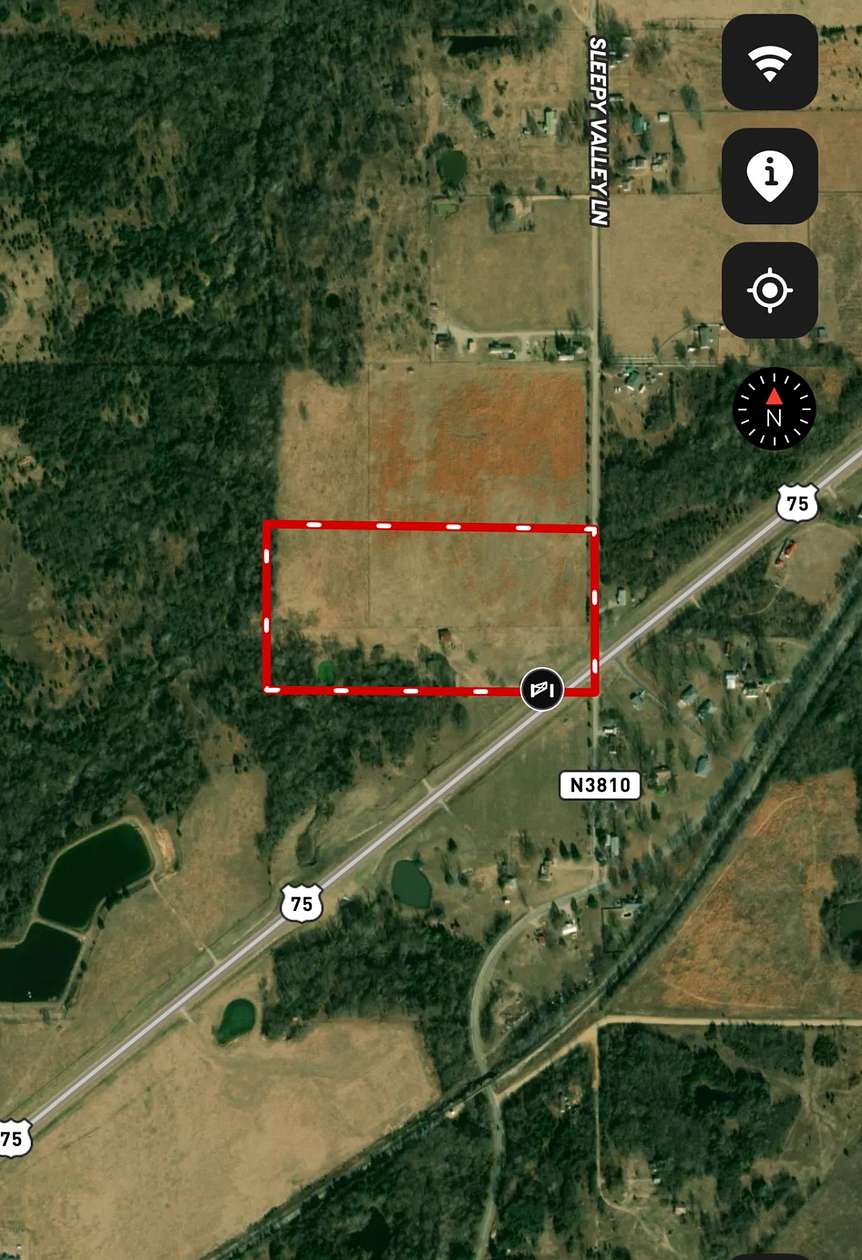 20 Acres of Agricultural Land for Sale in Wetumka, Oklahoma