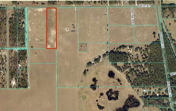 10 Acres of Land for Sale in Morriston, Florida