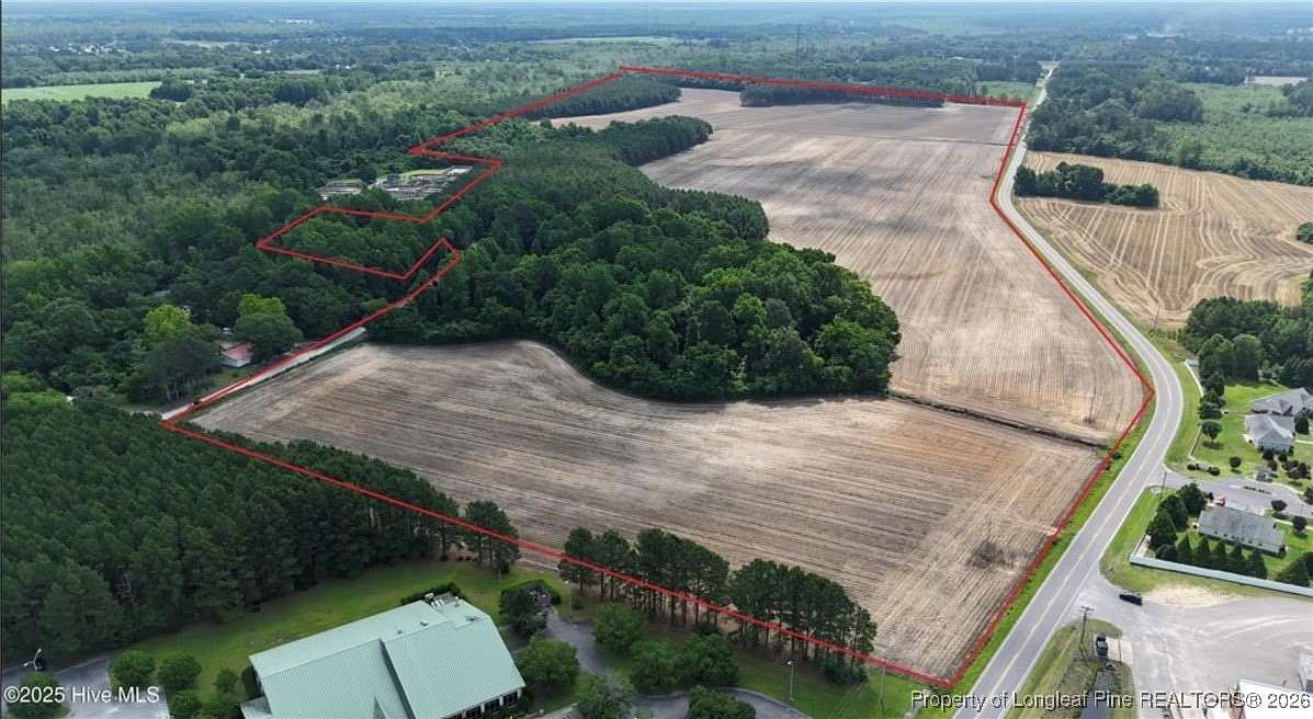 126 Acres of Agricultural Land for Sale in Red Springs, North Carolina