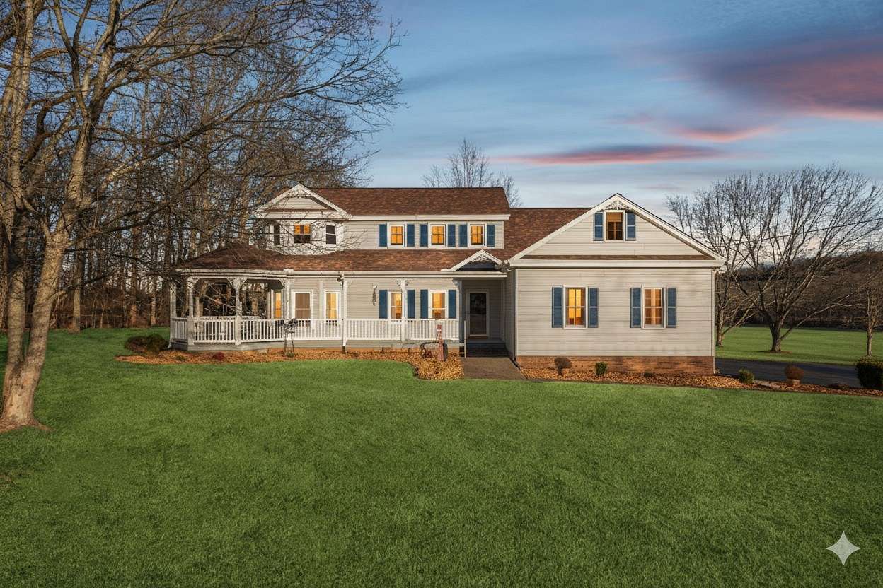 5 Acres of Land with Home for Sale in Lebanon, Tennessee