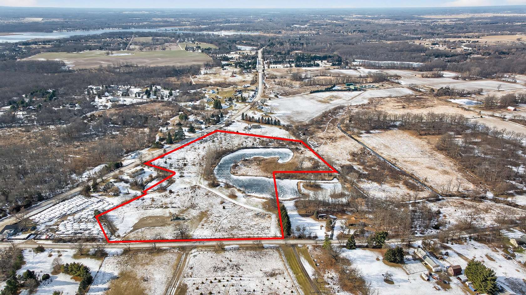 19.2 Acres of Land for Sale in Brooklyn, Michigan