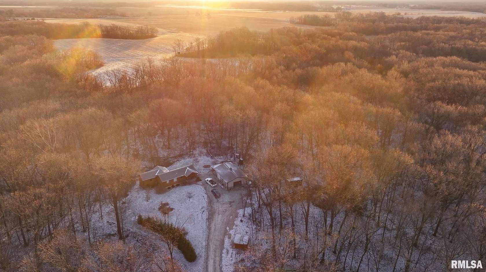 105 Acres of Improved Recreational Land for Sale in Clayton, Illinois