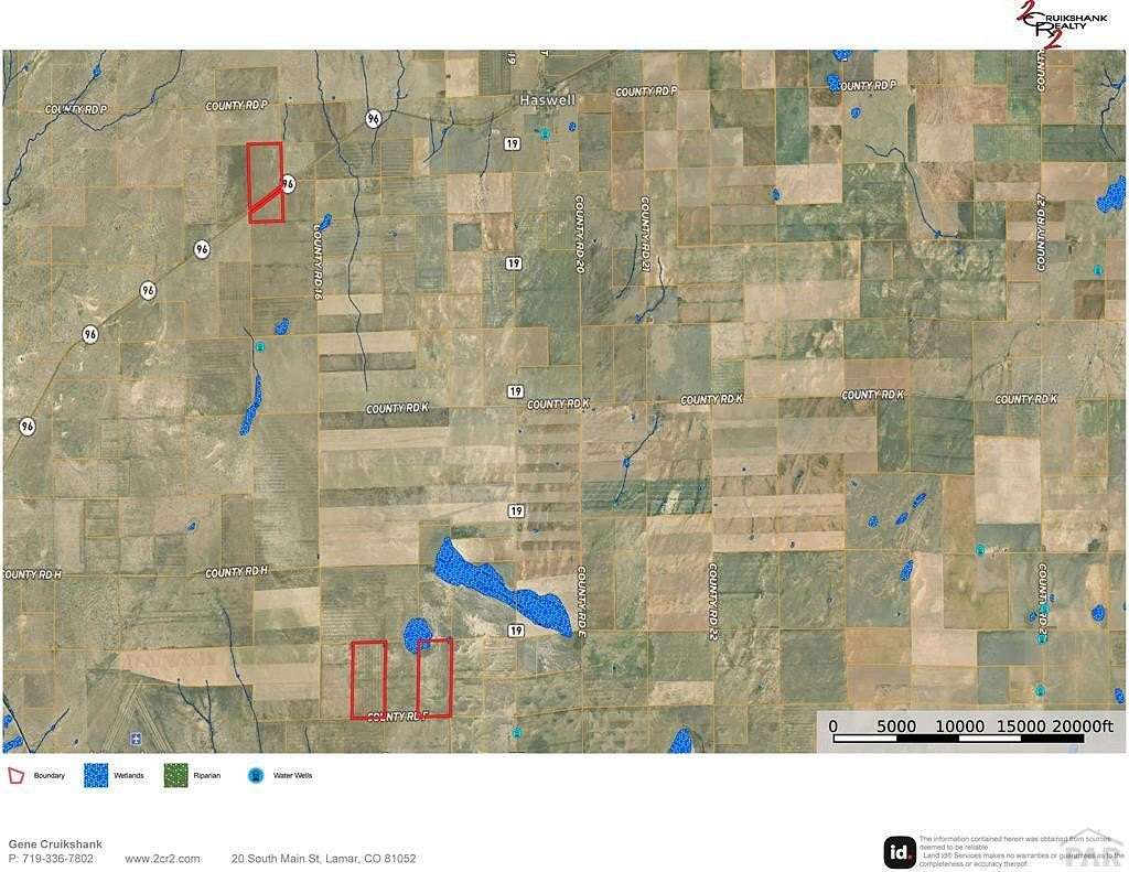 936 Acres of Recreational Land for Sale in Haswell, Colorado