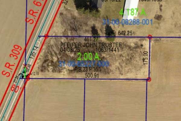2 Acres of Residential Land for Sale in Galion, Ohio