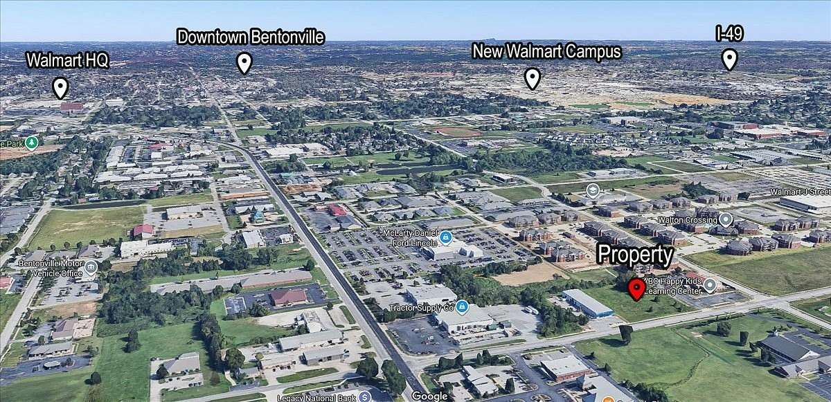 1.75 Acres of Mixed-Use Land for Sale in Bentonville, Arkansas