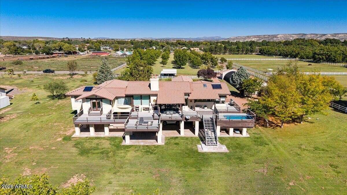 8.45 Acres of Residential Land with Home for Sale in Camp Verde, Arizona